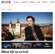 Časopis Reflex: rozhovor se zástupkyní ČR v UNESCO