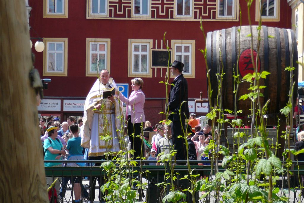 Požehnání letošní úrodě chmele (8. 5. 2015). | Foto: J. Ježek Foto: J. Ježek
