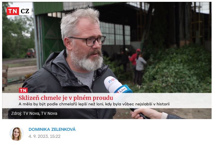 Zdroj: https://tn.nova.cz/zpravodajstvi/clanek/520798-chmelari-si-chvali-letosni-urodu-vliv-na-to-ma-hlavne-pocasi