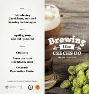 Brewing Like Czechs Do at CBC 2019