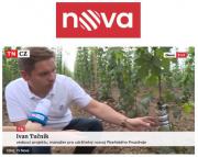 Chytrá chmelnice v poledních televizních novinách na TV Nova