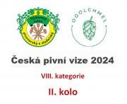 Česká pivní vize 2024 - VIII. kategorie - uzávěrka přihlášek do II. kola