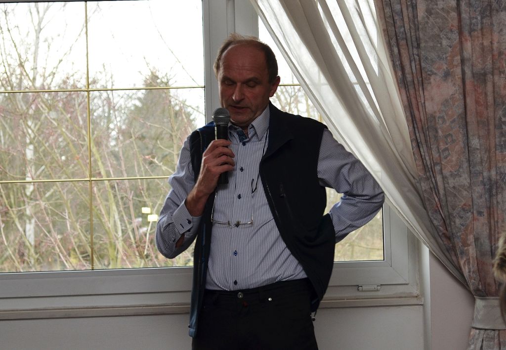 Ing. Václav Burger, předseda dozorčí rady CHI, na chmelařském kongresu (Senohraby, 27. 1. 2016). | Foto: M. Brynda Foto: M. Brynda