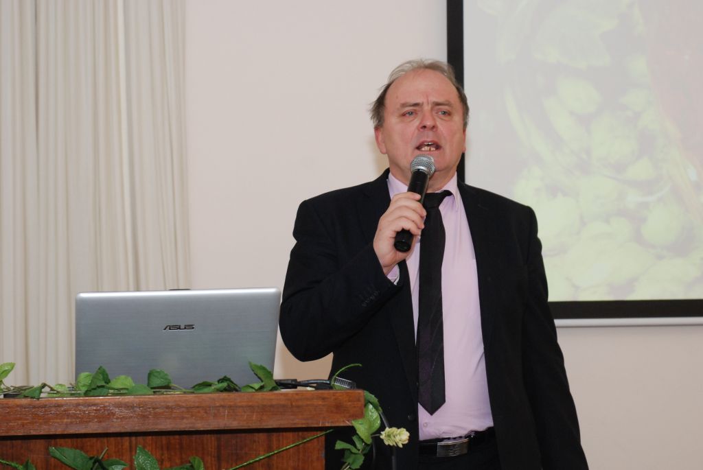 Ing. Vladimír Balach, MBA, výkonný ředitel Českého svazu pivovarů a sladoven na chmelařském kongresu (Senohraby, 27. 1. 2016). | Foto: M. Vokřál (Agriprint s. r. o.) Foto: M. Vokřál (Agriprint s. r. o.)