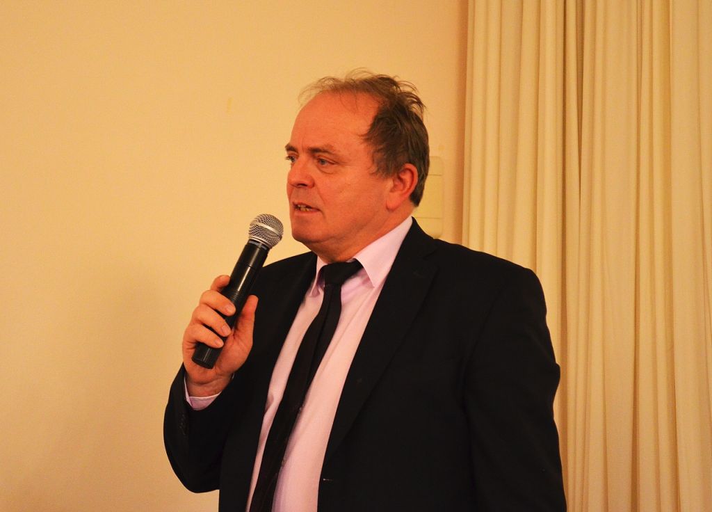 Ing. Vladimír Balach, MBA, výkonný ředitel Českého svazu pivovarů a sladoven na chmelařském kongresu (Senohraby, 27. 1. 2016). | Foto: M. Brynda Foto: M. Brynda