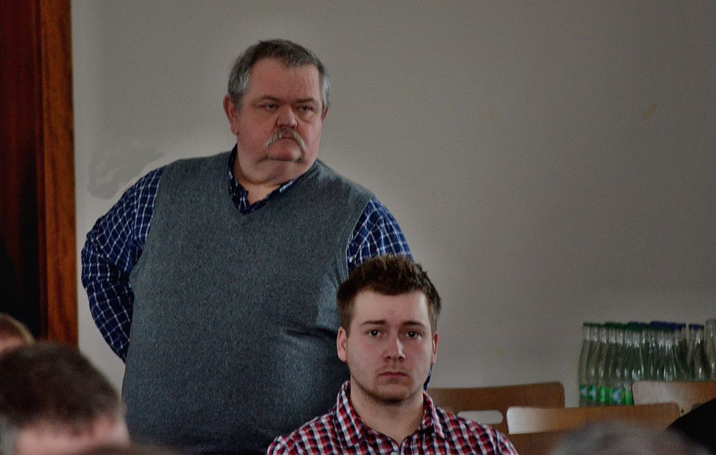 Ing. Emil Bureš z firmy EMIL BUREŠ HOPSERVIS s. r. o., Holedeč na chmelařském kongresu v Senohrabech (2. 2. 2017). | Foto: M. Brynda Foto: M. Brynda