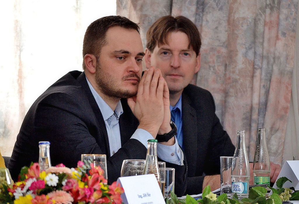 Ing. Pavel Sekáč, náměstek pro řízení Sekce pro fondy EU, vědu, výzkum a vzdělávání Ministerstva zemědělství na chmelařském kongresu v Senohrabech (2. 2. 2017). | Foto: M. Brynda Foto: M. Brynda