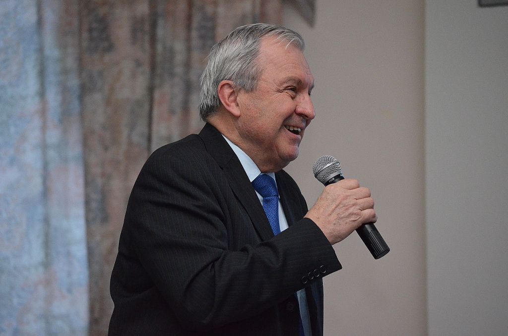 Ing. Pavel Punčochář, CSc. ze Sekce vodního hospodářství na Ministerstvu zemědělství na chmelařském kongresu v Senohrabech (2. 2. 2017). | Foto: M. Brynda Foto: M. Brynda