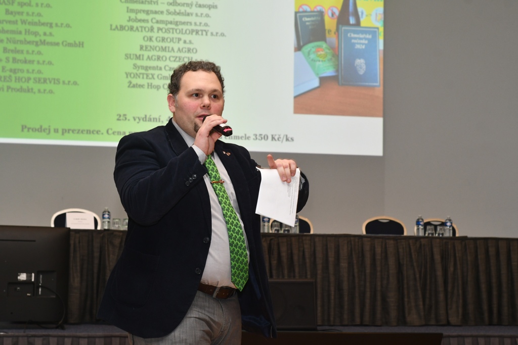 Chmelařský kongres v Praze (23. 1. 2024). | Foto: Ing. Michal Vokřál, CSc. (michal . vokral @ seznam . cz) Foto: Ing. Michal Vokřál, CSc. (michal . vokral @ seznam . cz)