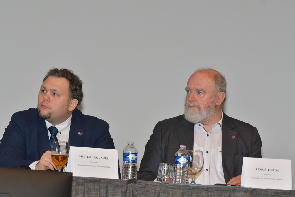 Chmelařský kongres v Praze (24. 1. 2024). | Foto: Ing. Michal Vokřál, CSc. (michal . vokral @ seznam . cz) Foto: Ing. Michal Vokřál, CSc. (michal . vokral @ seznam . cz)