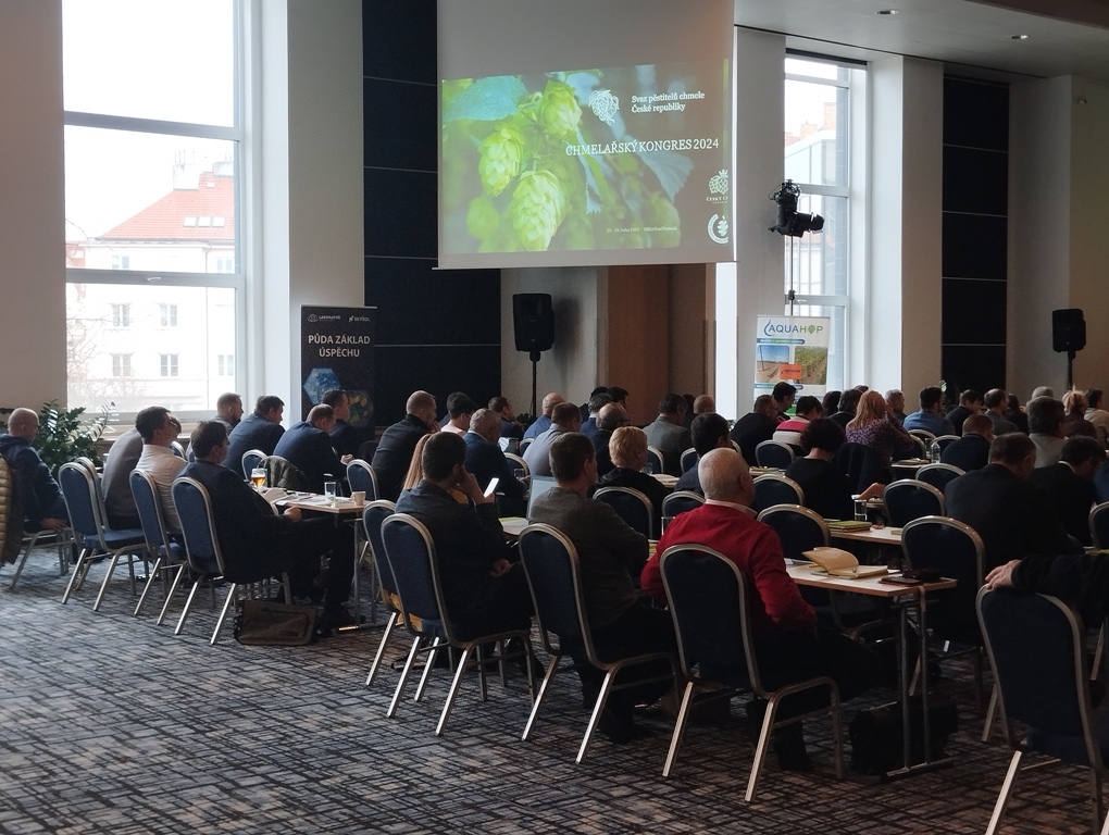 Chmelařský kongres v Praze (24. 1. 2024). | Foto: L. Šulcová Foto: L. Šulcová