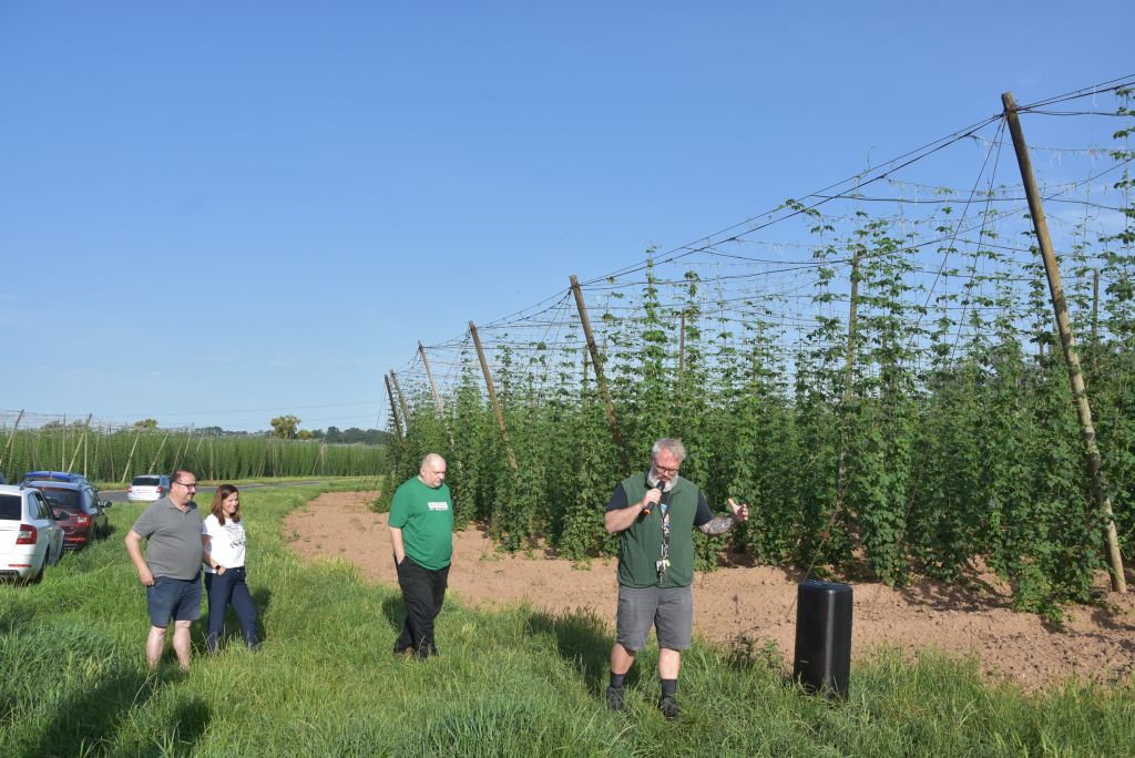 Navazující workshop po řezu ŽPČ a ukázka balíčkové sadby z produkce CHI (Stekník, 26. 6. 2025). | Foto: J. Ježek Foto: J. Ježek