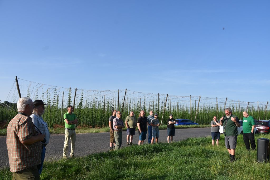 Navazující workshop po řezu ŽPČ a ukázka balíčkové sadby z produkce CHI (Stekník, 26. 6. 2025). | Foto: J. Ježek Foto: J. Ježek