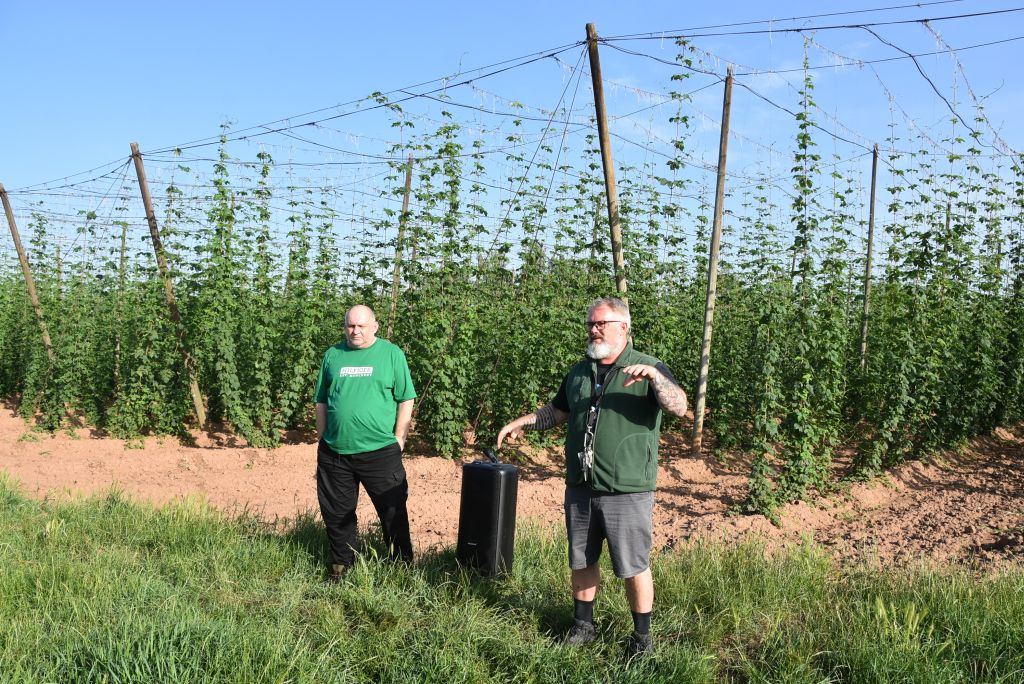 Navazující workshop po řezu ŽPČ a ukázka balíčkové sadby z produkce CHI (Stekník, 26. 6. 2025). | Foto: J. Ježek Foto: J. Ježek